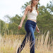 1822 Denim Ladies Re:denim High Rise Straight Jean In Marco Jeans