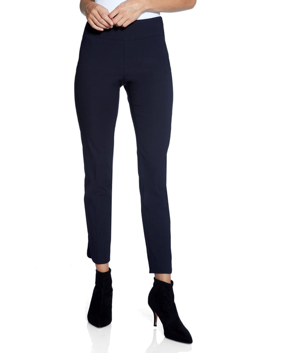 UP! Pants Women's Solid Petel Slit Pants - L and L Stuff