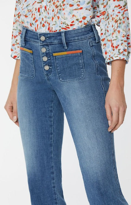 NYDJ Ladies' Marilyn Straight Ankle With Raw Hems - L and L Stuff