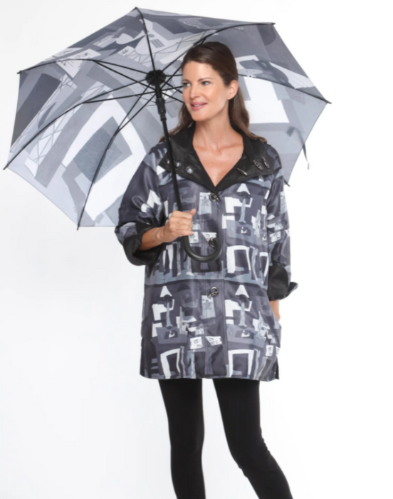 Oopéra Ladies' Reversible Raincoat Three musicians - L and L Stuff