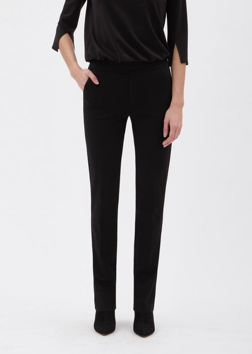 UP! Pants Women's Luxury Collection Ponte Strait Leg Classic - L and L Stuff