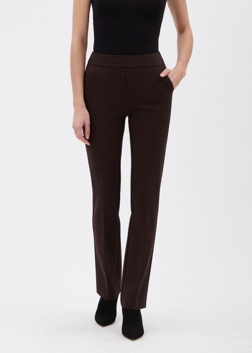 UP! Pants Women's Luxury Collection Ponte Strait Leg Classic - L and L Stuff