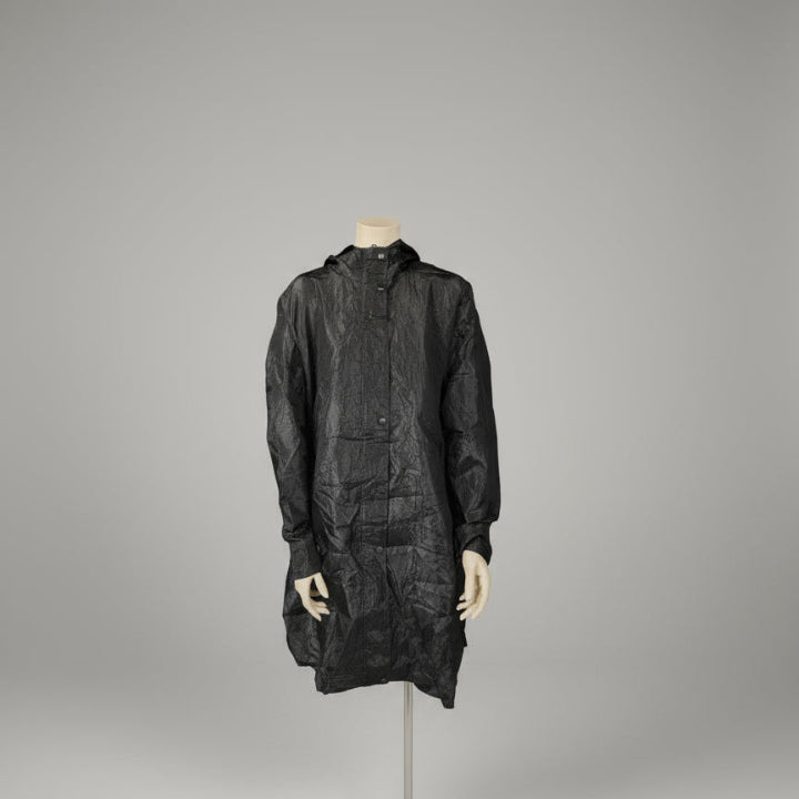 Oopéra packable lightweight water repellent crinkle rain jacket