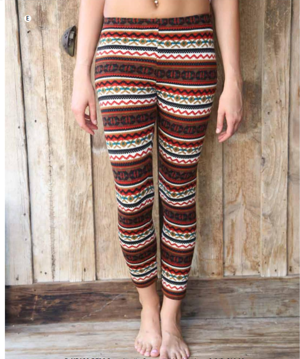 Angie Ladies' Multi Color Stripped Leggings - L and L Stuff