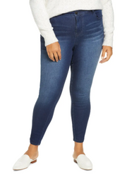 1822 Denim Plus Size High Rise Butter Skinny Jeans Marco - L and L Stuff