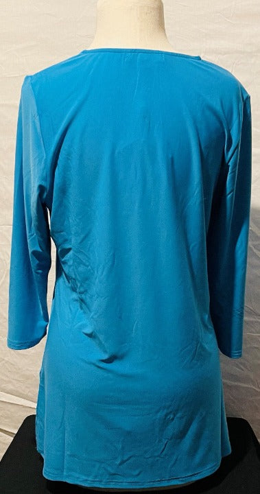 Alisha D Women's Scoop neck Tunic with Side Slit ADT-06 - L and L Stuff