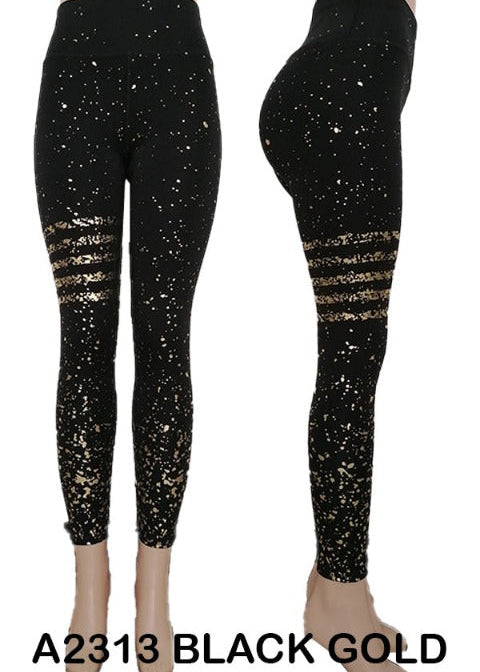 LYDAA Women's yoga workout Leggings - L and L Stuff