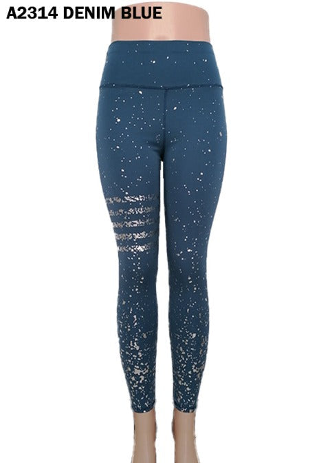 LYDAA Women's yoga workout Leggings - L and L Stuff