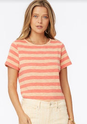 NYDJ Ladies' Rugby Stripe Tee - L and L Stuff