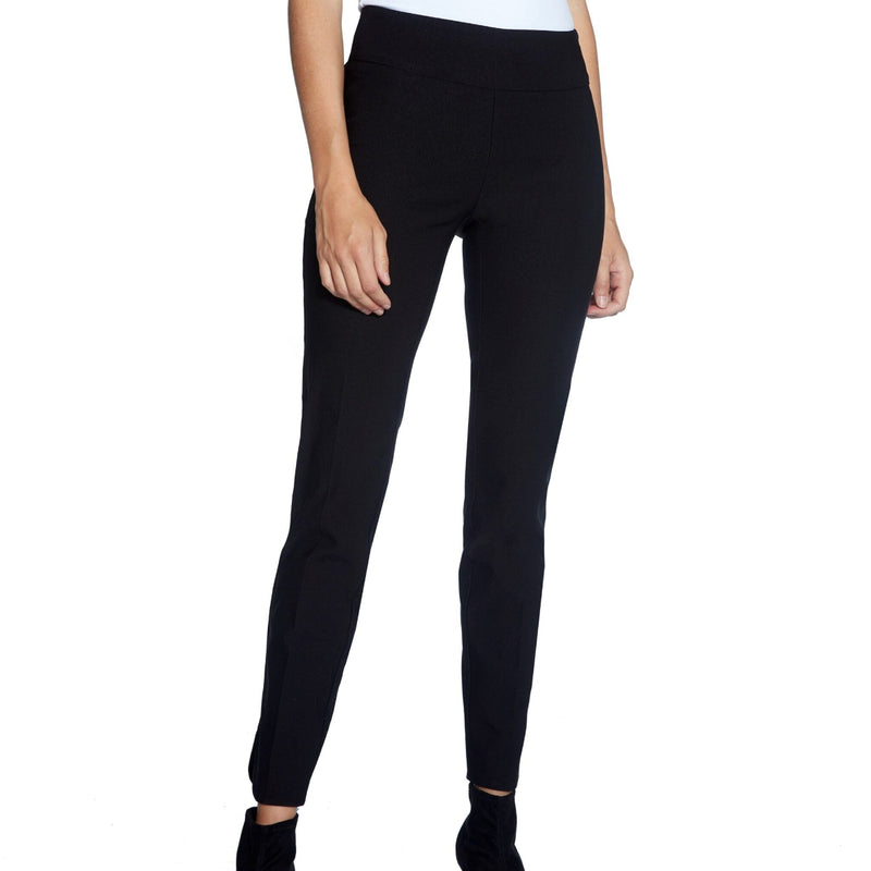 UP! Pants Women's Solid Petel Slit Pants - L and L Stuff