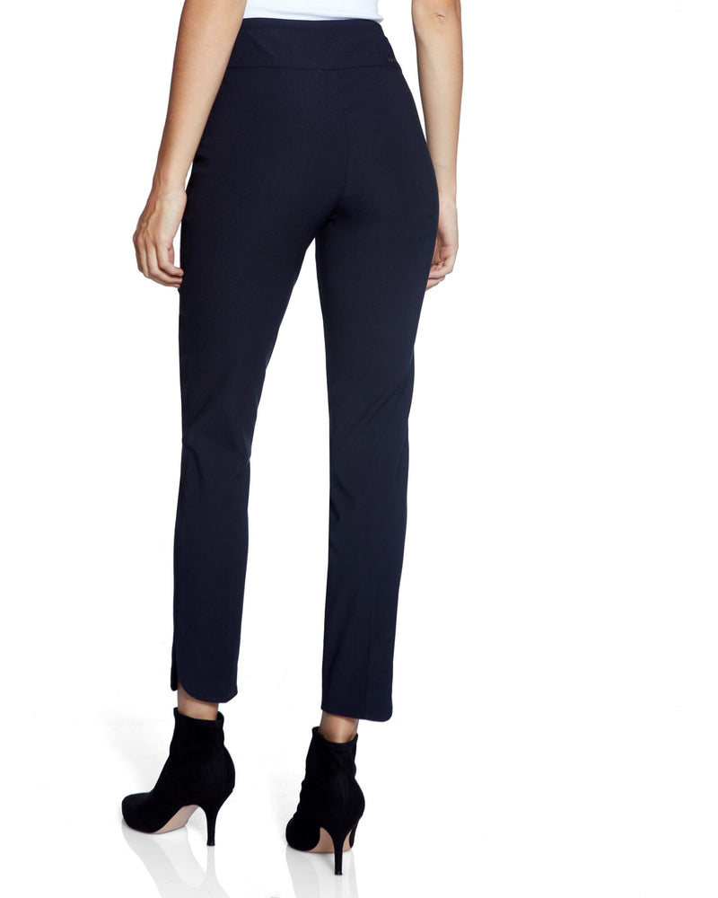 UP! Pants Women's Solid Petel Slit Pants - L and L Stuff
