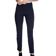 UP! Pants Women's Solid Petel Slit Pants - L and L Stuff