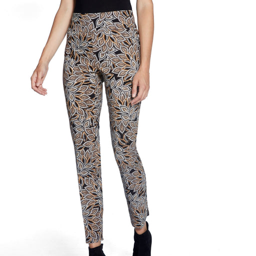 UP! Pants Women's Petal Slit Pant With THE THIN CREDIBLE FIT - L and L Stuff