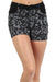 Yelete Junior Leopard Safari Design with Solid Color Blocks Fashion Shorts - L and L Stuff