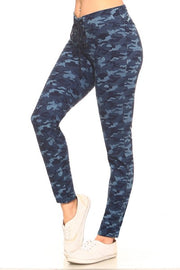 Yelete Ladies' Front Lace Camo Pants - L and L Stuff