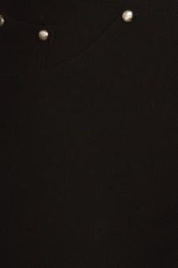 Yelete Ladies' Hi-Waist Super Skinny pants Color Black - L and L Stuff