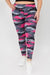 Yelete Women's Active Pink Camouflage Workout Legging - L and L Stuff