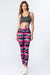 Yelete Women's Active Pink Camouflage Workout Legging - L and L Stuff
