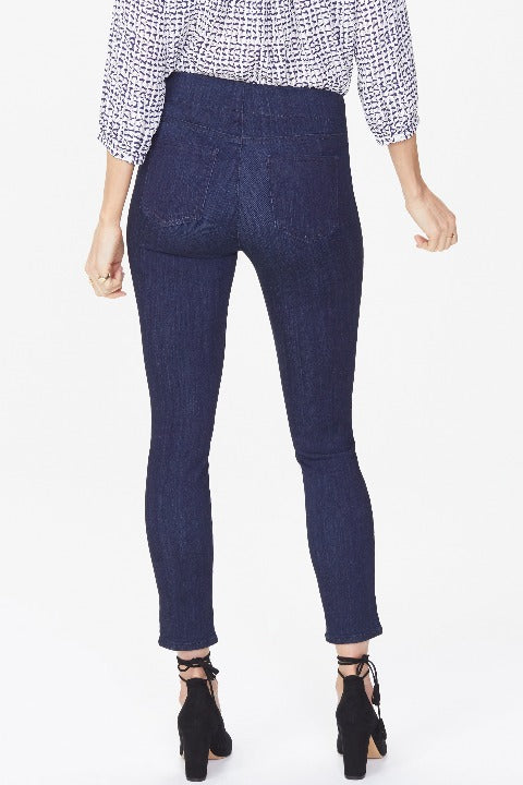 NYDJ Skinny Ankle Pull-On Jeans In Sure Stretch® Denim Color Mable - L and L Stuff