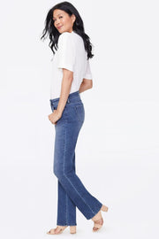 NYDJ Marilyn Straight Jeans Color Lazaro - L and L Stuff