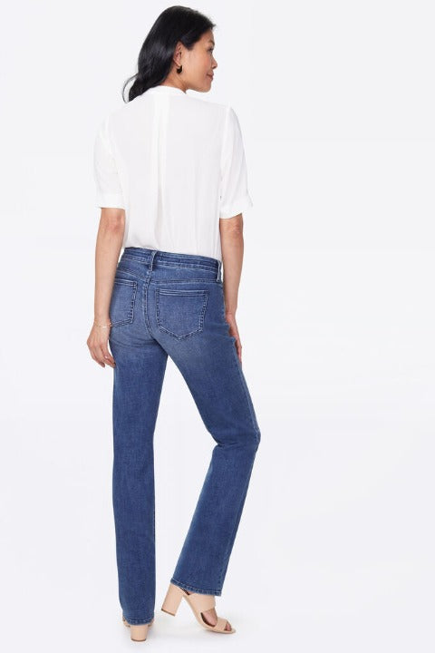 NYDJ Marilyn Straight Jeans Color Lazaro - L and L Stuff
