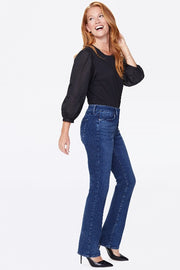 NYDJ Marilyn Straight Jeans Color Habana - L and L Stuff