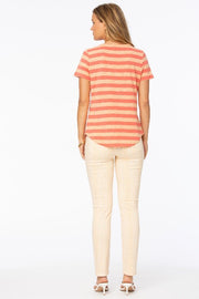 NYDJ Ladies' Rugby Stripe Tee - L and L Stuff