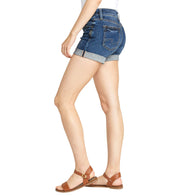 Silver Jeans Ladies' Mid Rise Boyfriend Short - L and L Stuff