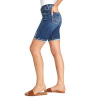 Silver Jeans CO. Ladies' Mid Rise SUKI Bermuda Short - L and L Stuff
