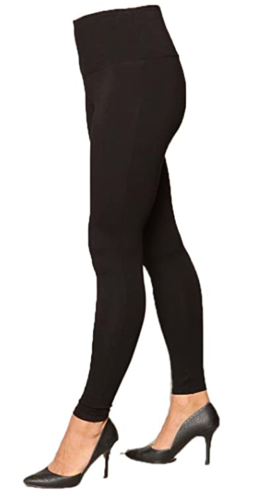 Alisha D Jillian Ponte Knit Legging Featuring Dual Layer Tummy Control - L and L Stuff