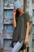 Angie Ladies' Oversized  V-neck Knit Tee - L and L Stuff