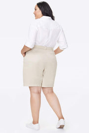 NYDJ Ladies' Stretch Twill Bermuda Shorts Plus size - L and L Stuff