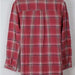 Angie Womens Plaid Flannel With Fringed Hem Tops & Blouses