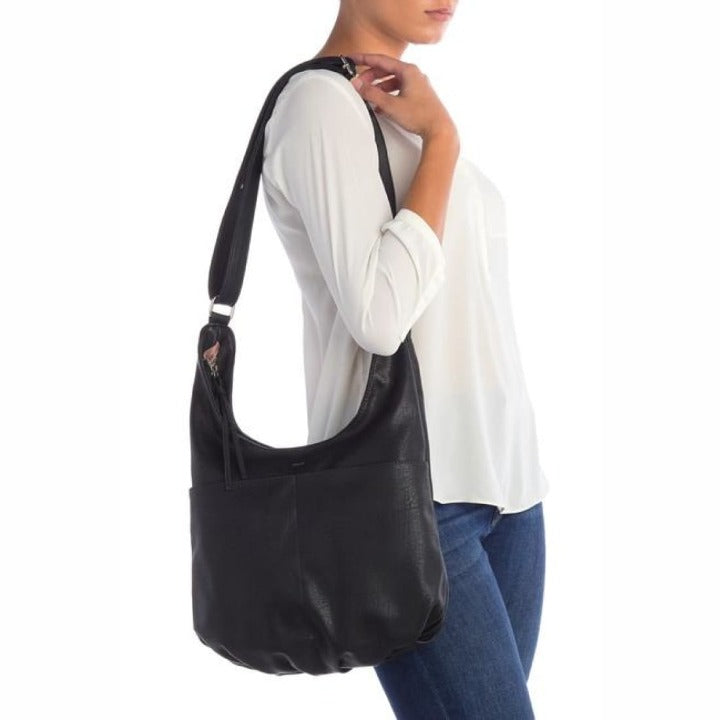 Co Lab Tumbled Hobo Shoulder Bag Purse