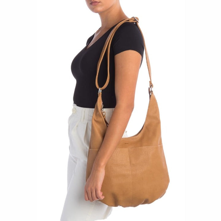 Co Lab Tumbled Hobo Shoulder Bag Purse