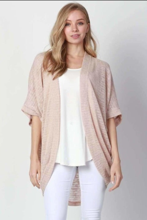 Coa Womens Early Summer Cardigan S / Blush Cardigan