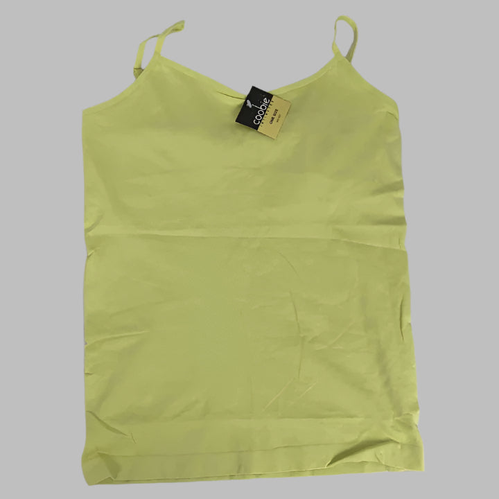 Coobie Womens Cami With Built-In Shelf Bra One Size / Citrus Camisoles & Camisole Sets