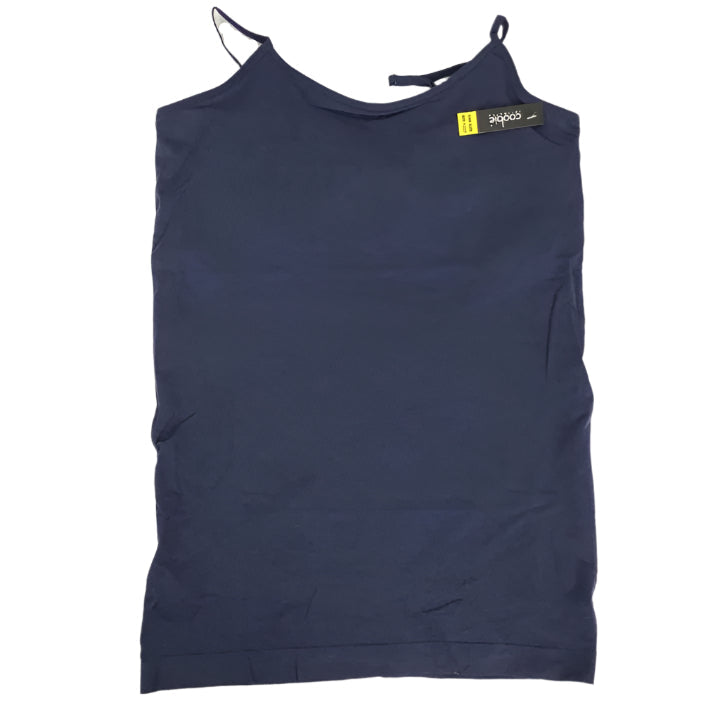 Coobie Womens Cami With Built-In Shelf Bra One Size / Navy Camisoles & Camisole Sets