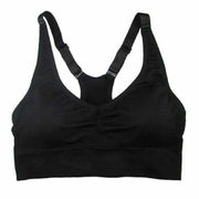 Coobie Womens Fusion Racerback Yoga Bra One Size / Black Bras & Bra Sets