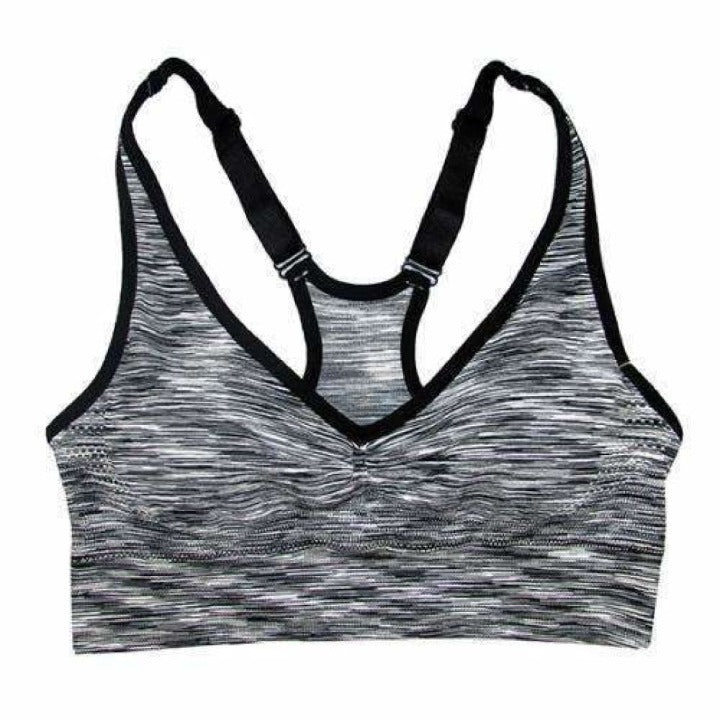 Coobie Womens Fusion Racerback Yoga Bra One Size / Black Night Bras & Bra Sets