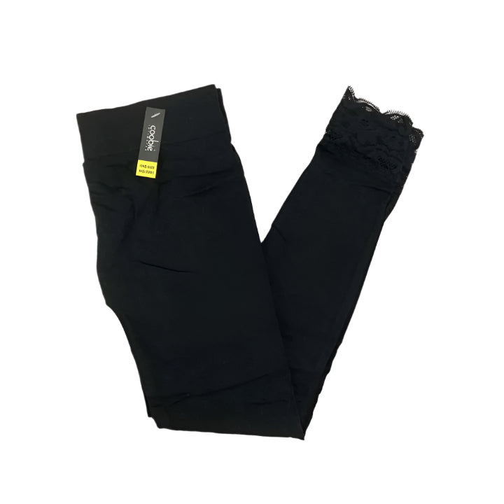 Coobie Womens Lace Ankle Leggings Leggings