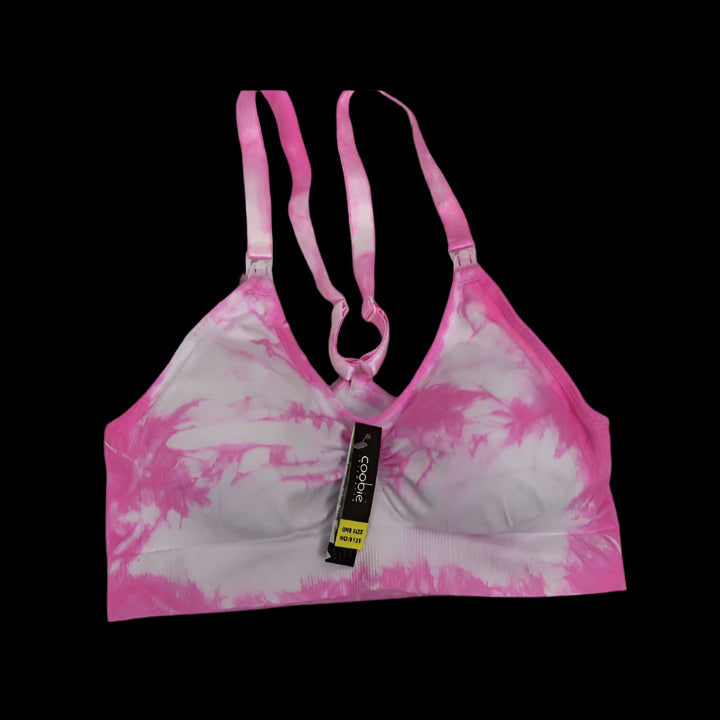 Coobie Womens Nursing Bra One Size / Pink Bras & Bra Sets