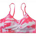 Coobie Womens Scoopneck Bra Full Size-Pink Tie Dye Bras & Bra Sets