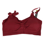 Coobie Womens Scoopneck Bra Full Size-Red Velvet Bras & Bra Sets