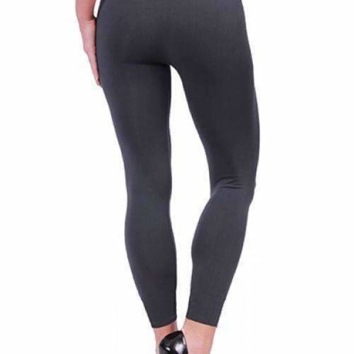 Coobie Womens Seamless Ankle Leggings Charcoal / One (0-10) Leggings