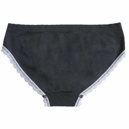 Coobie Womens Seamless Bikini Panties Black Underwear