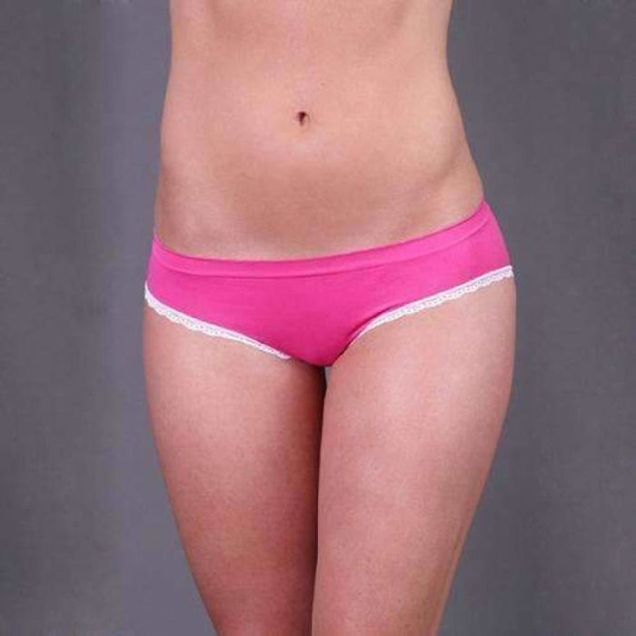 Coobie Womens Seamless Bikini Panties Heavenly Pink Underwear