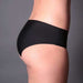 Coobie Womens Super Stretch Smooth Edge Bikini Panties One (0-6)-Black Panties