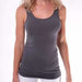 Coobie Womens Ultra Stretch Wide Strap Camisole Camisoles & Camisole Sets