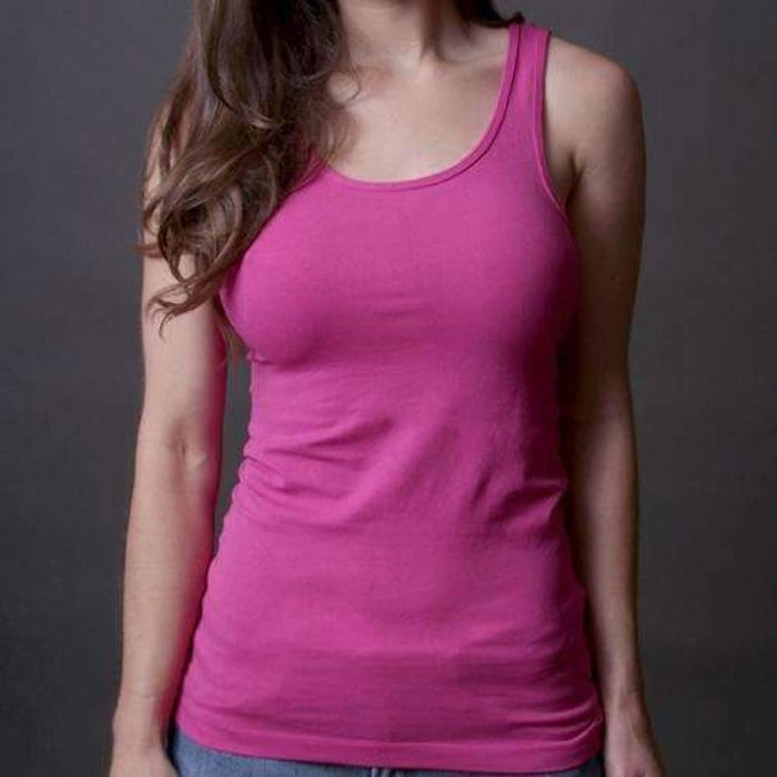 SkinnyTees Women's Basic Wide Strap Cami, Baby Pink, One Size : :  Clothing, Shoes & Accessories